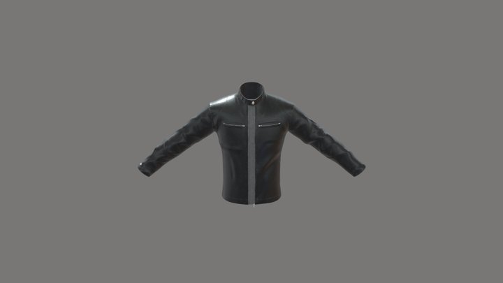 Leather Jacket (AGC) 3D Model