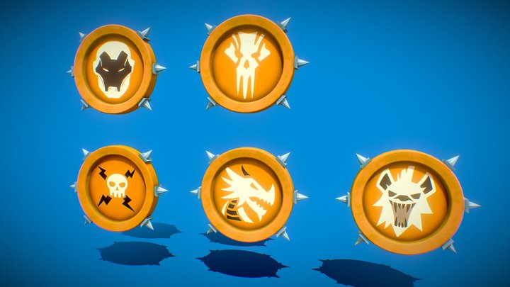 Fortnite Medallions | FREE DOWNLOAD 3D Model