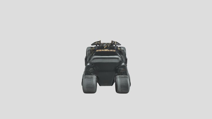 Batmobile 3D Model