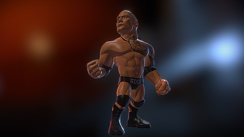 The Rock 3D Model By Pixelnomialstudios 9433761 Sketchfab   Blob 