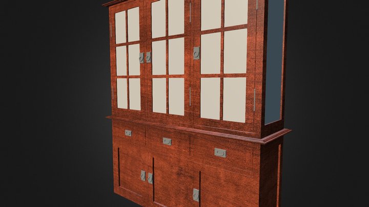 chinaCabinet 3D Model