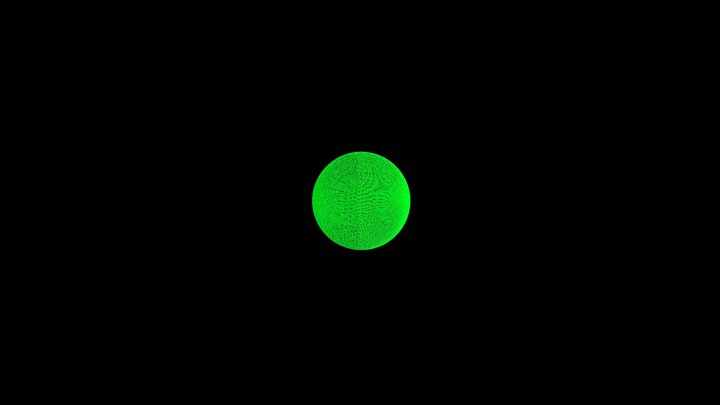 Moiré Pattern Sphere