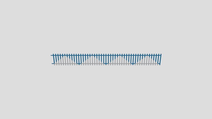 IR Fence 3D Model