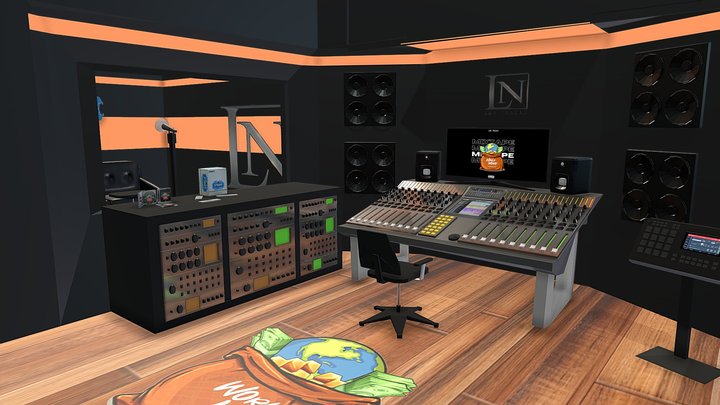 3D Studio Gallery 3D Model