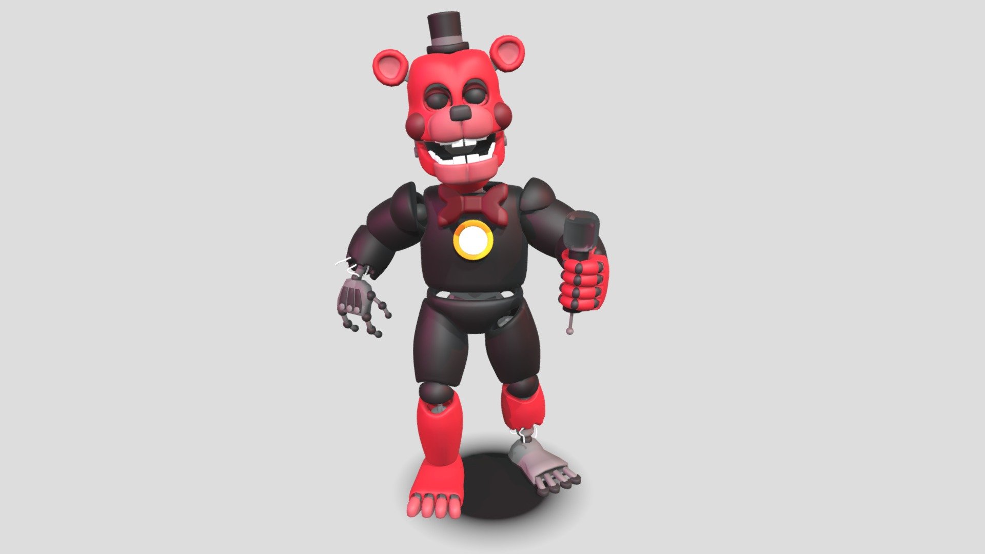 Redbear by briansigna - Download Free 3D model by Broken down ...