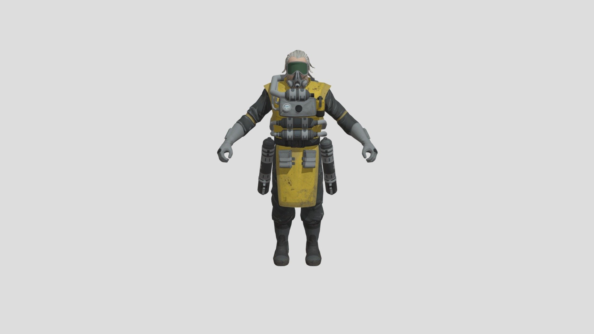 Apex Legend Caustic Download Free D Model By NAJWAN ID Najwanazhiim Sketchfab