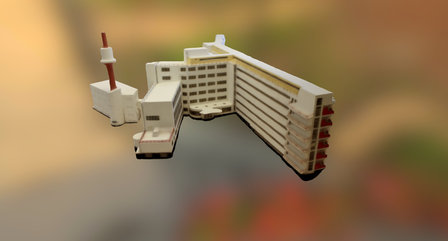 Paimio Sanatorium by Alvar Aalto 3D Model