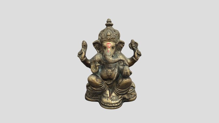 Shri Ganesha 3D Scan 3D Model