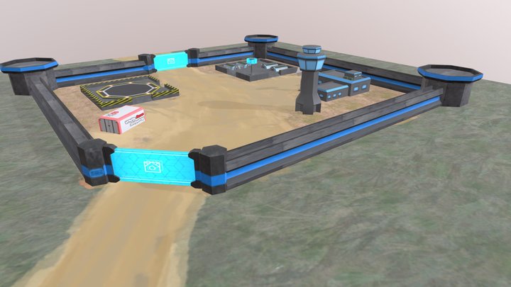 Small Outpost 3D Model