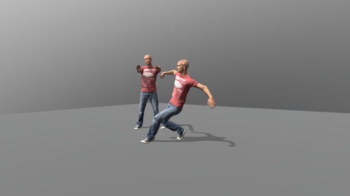 Artec T-Pose Animation Test 3D Model