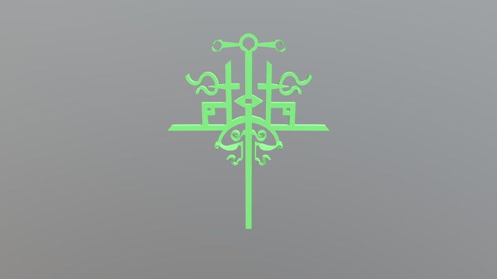 Staff 3D Model