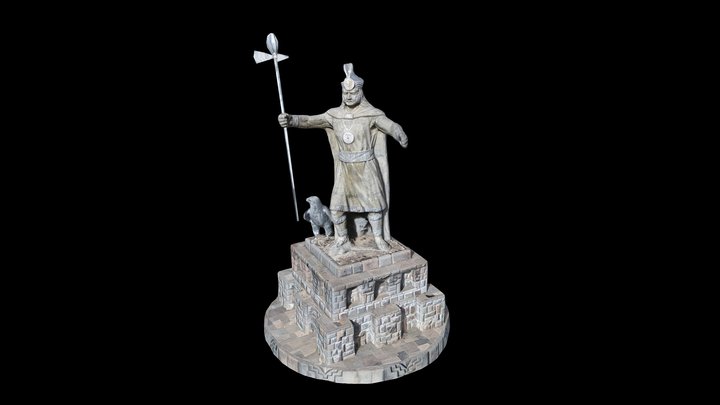 Estatua del Inca – Modello 3D gratuito STL