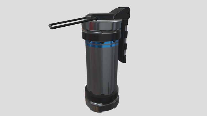 Thermal Grenade Concept - Elysium 3D Model