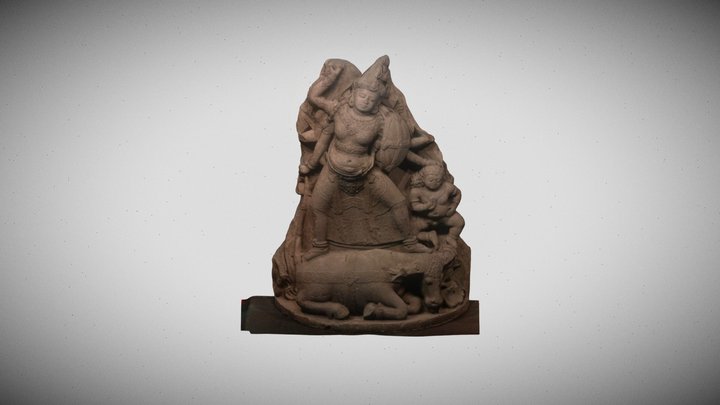 Arca Durga Mahesasuramardini 3D Model