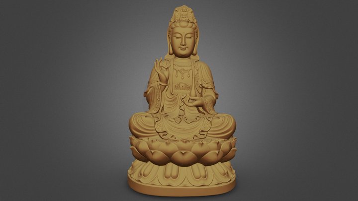 Dewi Kuan Im 3D Model