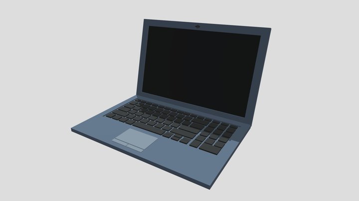 Laptop "hp" 3D Model