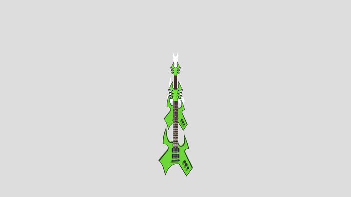 Guitar 3D Model