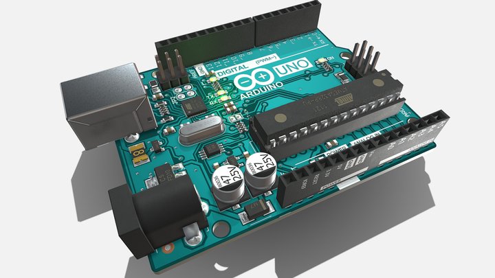 Arduino UNO 3D Model