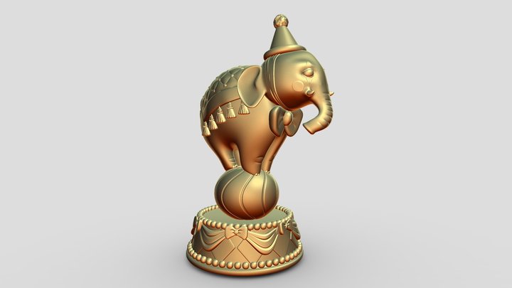 Circus-elephant