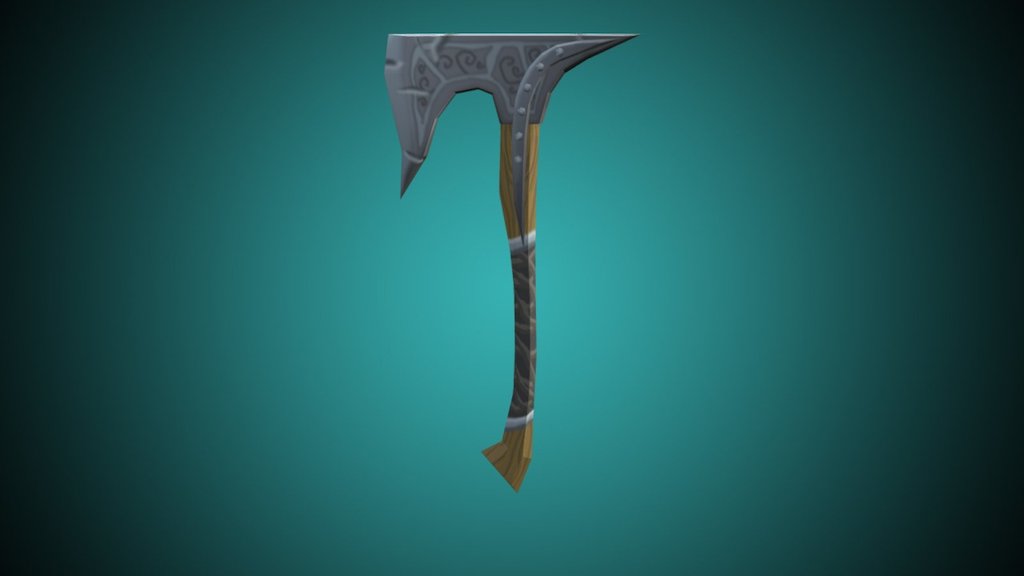 Low-Poly Axe