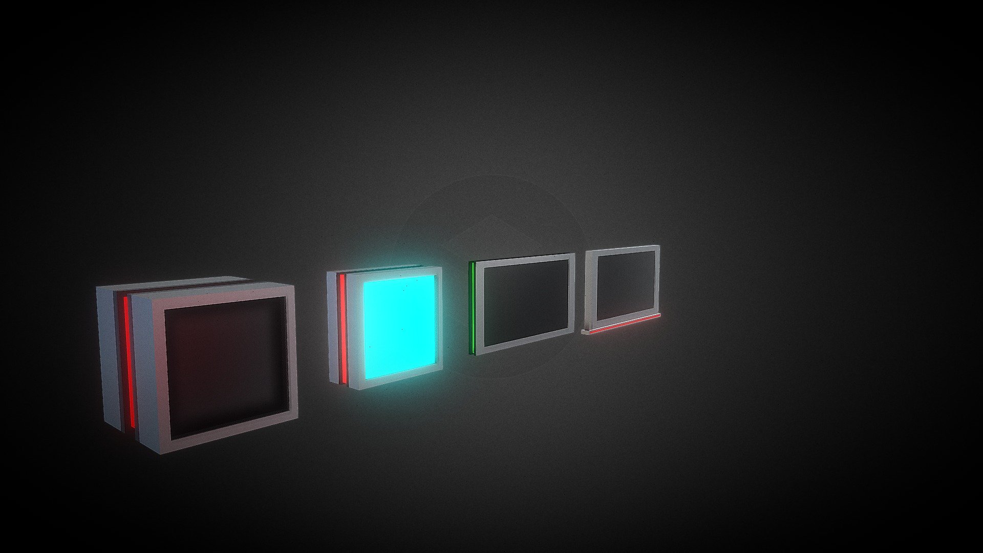 Monitors Based In Fnaf - Download Free 3D model by JackSpector_Ink ...
