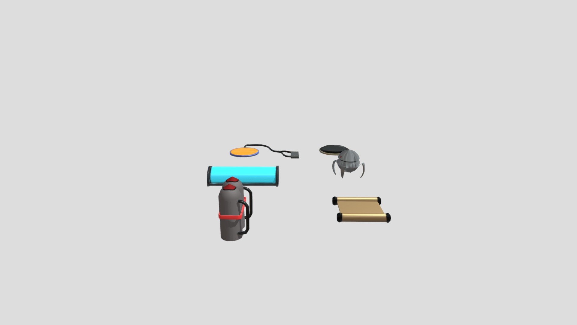 6 Theme Props - 3D model by Vhickman [943d87c] - Sketchfab