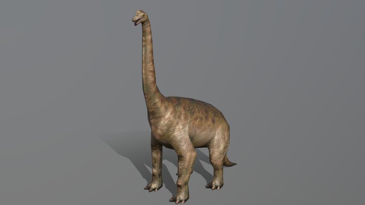 Carnivores Brachiosaurus – Free 3D Model STL