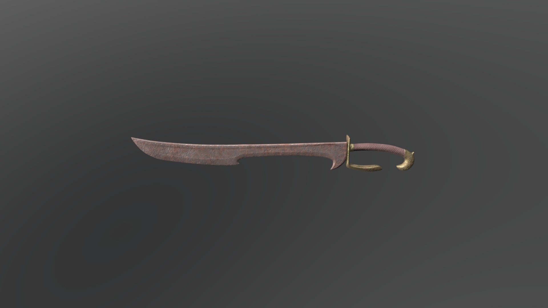 Curved Sword (Rust)