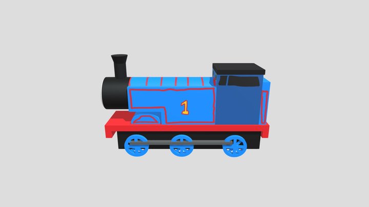 Tank Engine 3D Model