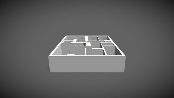 ШАМИЛЬ СПОРТЛИДЕР КВАРТИРА 3D Model