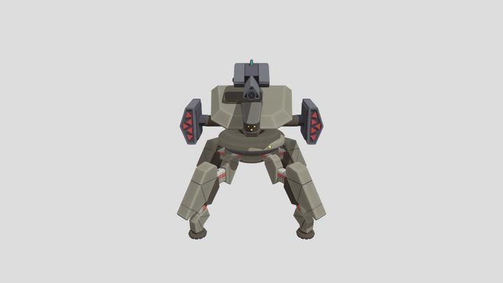 RobotDog_L 3D Model
