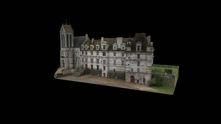 Chateau du vexin français 3D Model