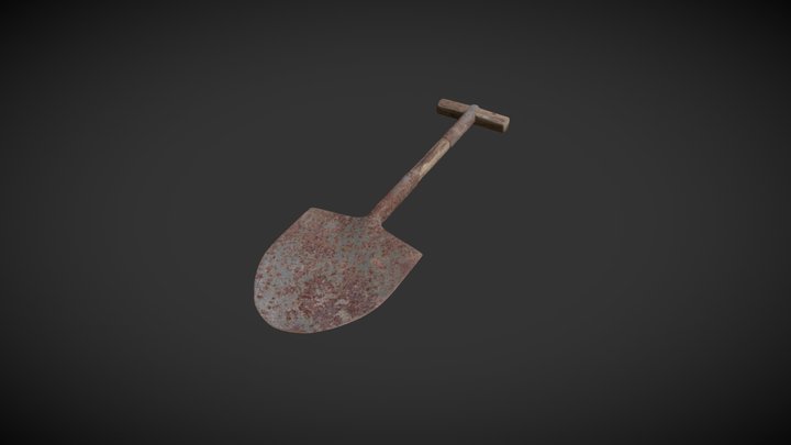 Shovel Hi Res 3D Model