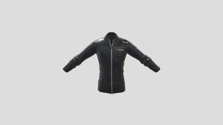 Leather Jacket 3D Model
