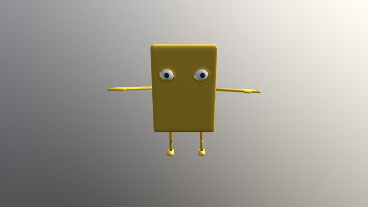 Sponge Obj 3D Model