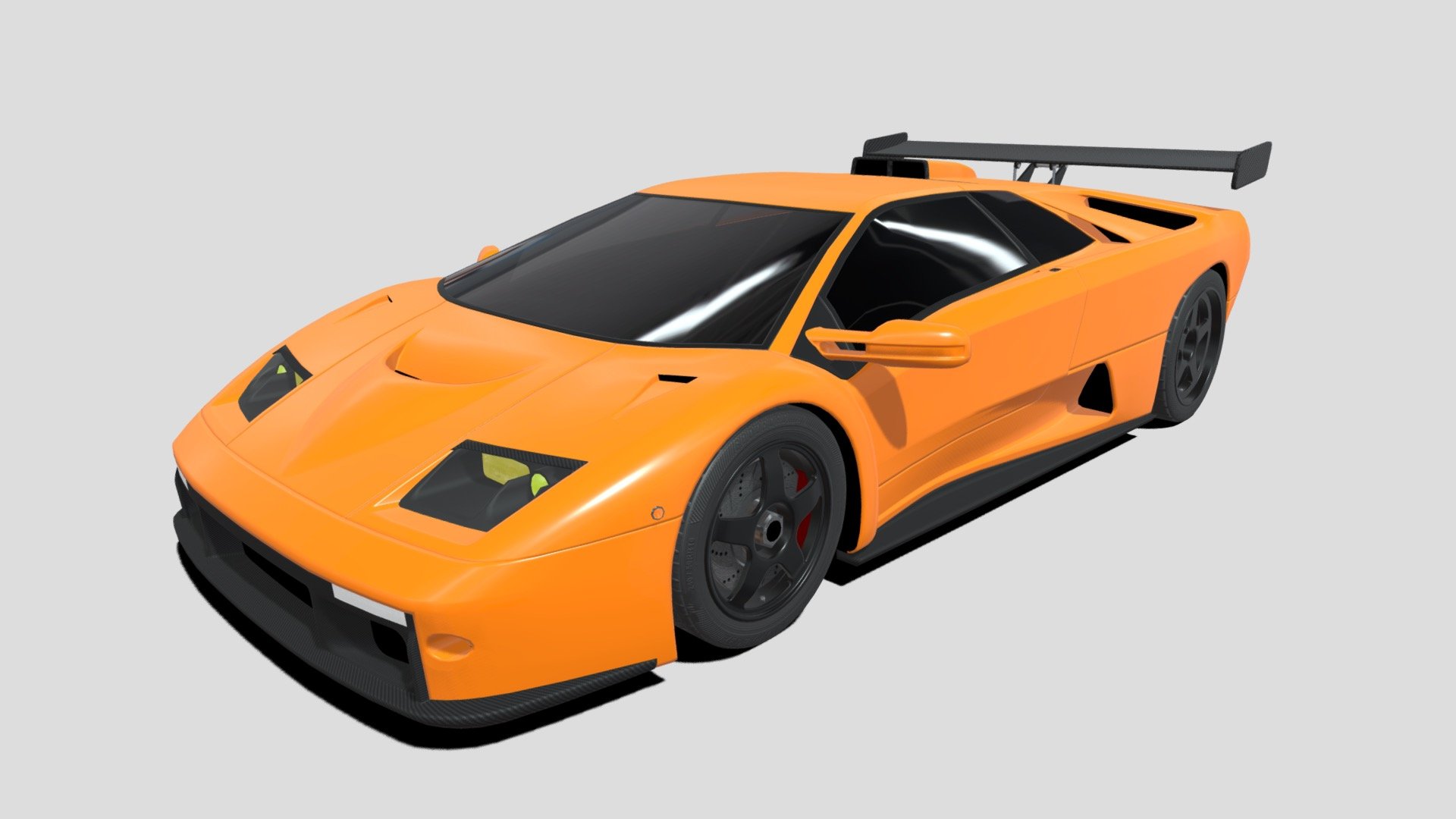 Lamborghini Diablo Gtr 3d Model By Mrdig 9442009 Sketchfab 