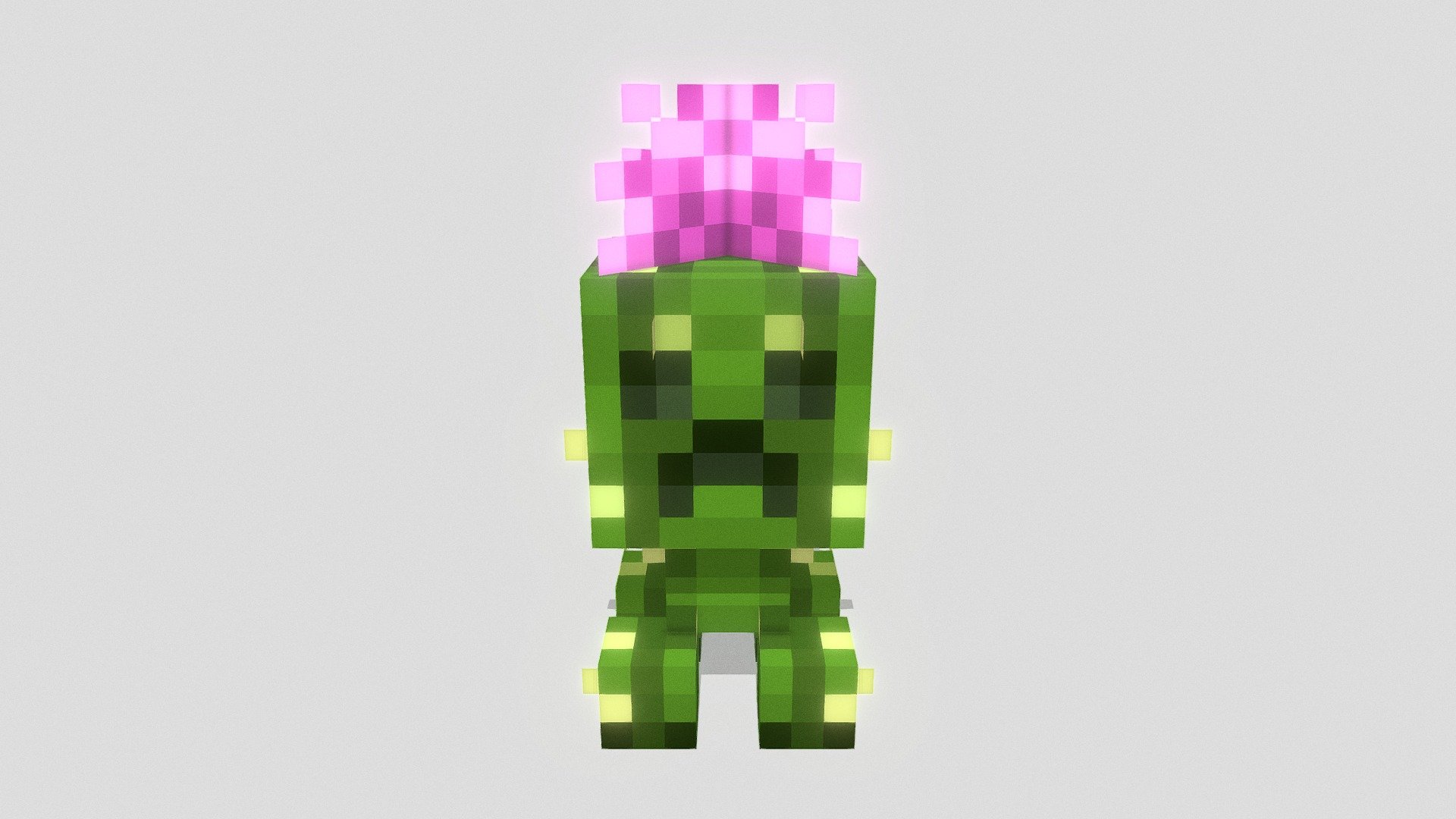 Minecraft Baby Creeper by Shark_Byte, Download free STL model