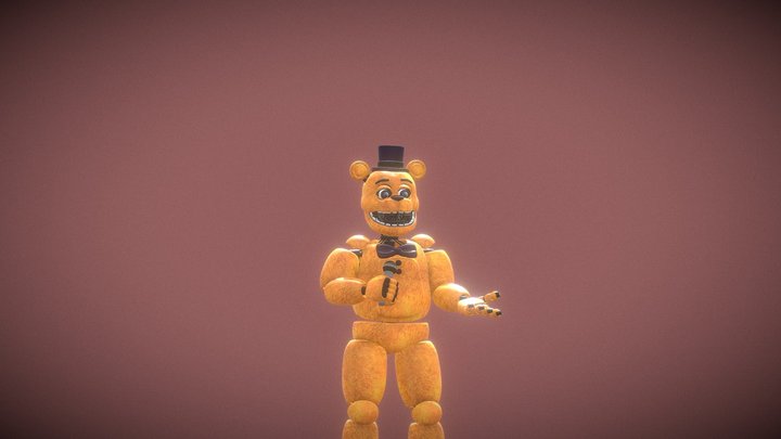 fnaf_remake_fredbear 3D Model