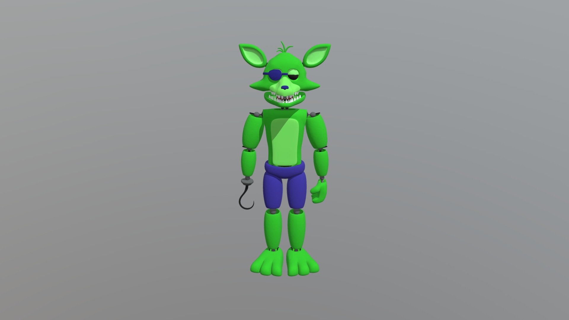 Foxy 3d model