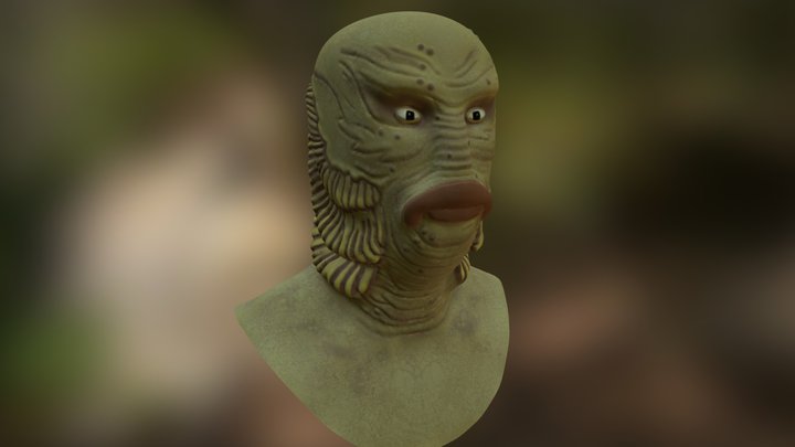 Creature From The Black Lagoon 3D Model