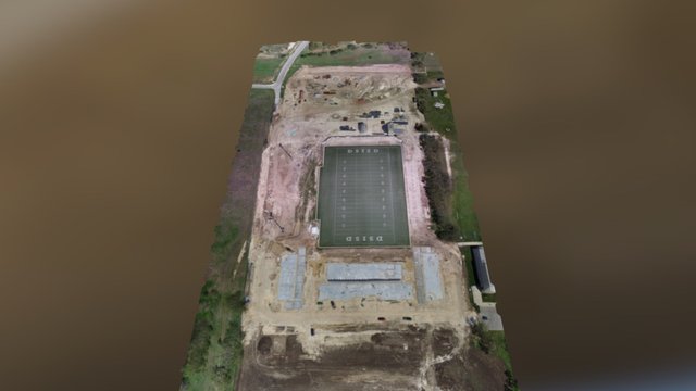 Dripping Springs Tiger Stadium 3D Model