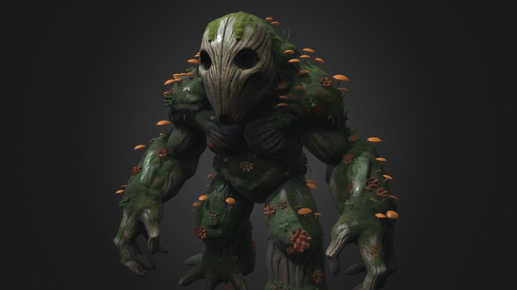 Ancient Mossy Earth Golem