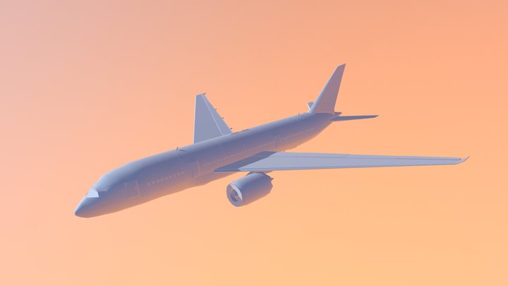 Plane2018 3D Model