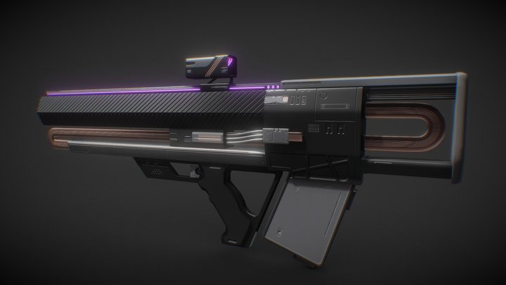 Graviton Lance 3D Model