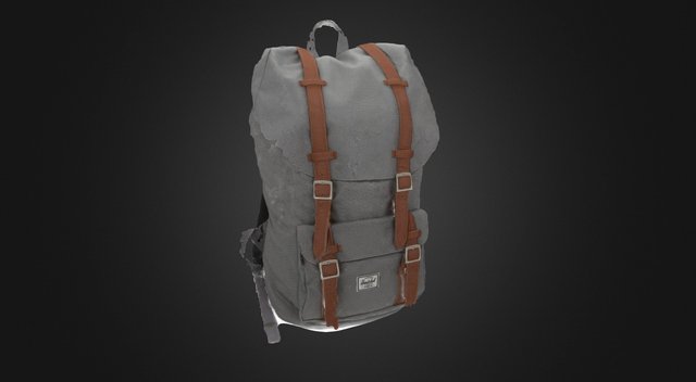 3D scan of Herschel bagpack 3D Model