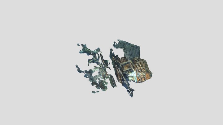 "Old Whitey" SS Kamloops 3d Scan 3D Model