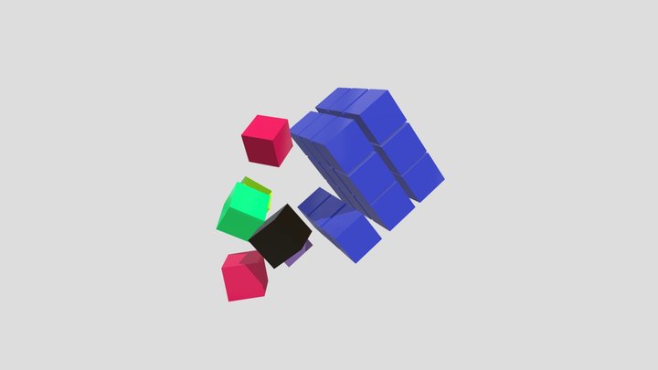 3d Model Cube 3D Model