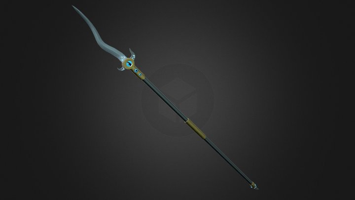 Spear of Tzeentch (Fanart) 3D Model