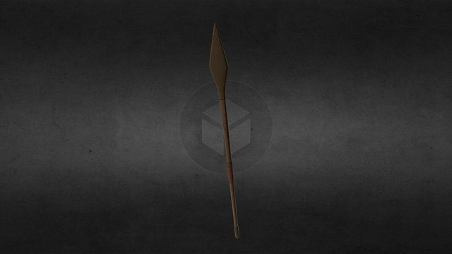 Spartan Spear 3D Model