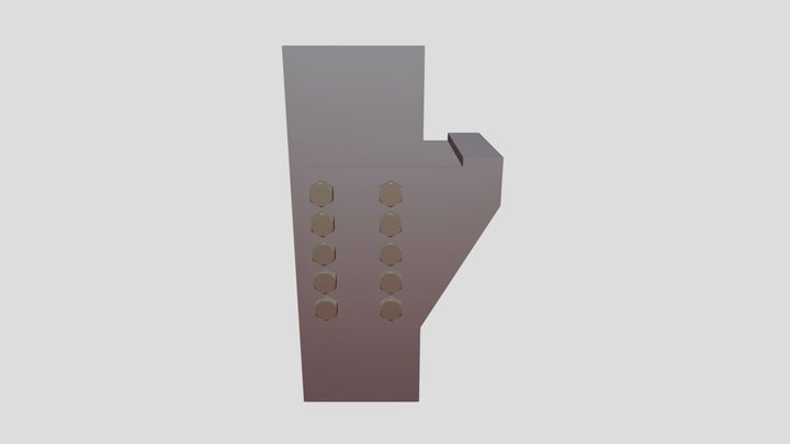 Eccentric Connection 3D Model